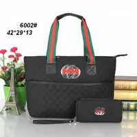 sacs gucci sophistication italienne double handle noir